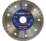 Алмазный диск с турбированной кромкой 115х22.23 мм для камня Flexione 50000395 FLX0001137