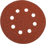 Шлифовальный диск 125мм Р180 8 отверстий 5 шт Velcro Flexiоne 50000345 FLX0001182
