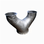 Тройник (штаны) у-образный круглый сварной Вендер Климат VDR0001009