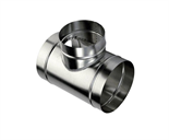 Тройник из нержавеющей стали круглый 100-1250 мм Вендер Климат VDR0001017