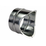 Врезка-седло из нержавеющей стали круглая 100-1250 мм Вендер Климат VDR0001018