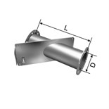 Шибер сварной для аспирации D 100 мм Вендер Климат VDR0001031