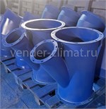 Тройник аспирационный косой 100-3500 мм Вендер Климат VDR0001037