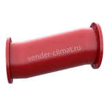Утка стальная для системы аспирации D 100-3500 мм Вендер Климат VDR0001049