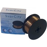 Омедненная проволока ER70S-6 1 мм по 1 кг (аналог СВ08Г2С) SvarCity SVR0001057