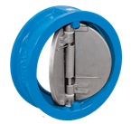 Клапан обратный КО 300/1,6 010C.Y (010C) двухстворчатый межфланцевый чугунный DENDOR KLP0001014