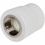 Муфта PPR комбинированная 25х1/2"BP белая Pro Aqua MFT0001005