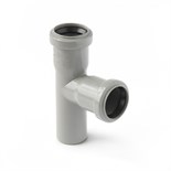 Тройник ПП 110/110/87°, серый, Pro Aqua Comfort 201187 FIT0001028