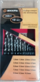 Набор сверл по металлу,1-10мм (через 0,5мм),HSS, 19шт.,металл.коробка,цилиндрический хвостовик Вихрь 73/10/6/18 - фото 16099713