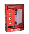 Масляный радиатор ОМ-9А (2 кВт) Ресанта 67/3/16 - фото 16454646