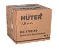 Двигатель бензиновый GE-170F-19 HUTER 70/15/1 - фото 16594114
