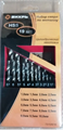 Набор сверл по металлу,1-10мм (через 0,5мм),HSS, 19шт.,металл.коробка,цилиндрический хвостовик Вихрь 73/10/6/18 - фото 16595207