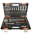Набор инструментов Вихрь 1/2", 1/4",  CrV, пластиковый кейс 94 предмета 73/6/7/5 - фото 16596165