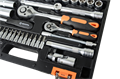 Набор инструментов ВИХРЬ, 1/2", 1/4", 82 предм, кейс 73/6/7/3 - фото 16596881