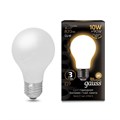 Лампа светодиодная филаментная Black Filament 10Вт A60 грушевидная матовая 2700К тепл. бел. E27 820лм GAUSS 102202110 503383 - фото 16601564
