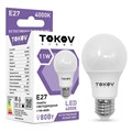 Лампа светодиодная 11Вт А60 4000К Е27 176-264В (TKL) TOKOV ELECTRIC TKL-A60-E27-11-4K 1660447 - фото 16602958