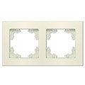 Рамка 2-м Афина универс. сл. кость (ivory) Universal A0044-I 1734337 - фото 16603224