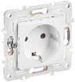 Розетка SKANDY 16А с заземл. без защ. шторок SK-R05W арктич. бел. IEK SK-R11-16-K01 1836009 - фото 16603745