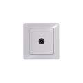 Розетка телевизионная оконечная TV 1-м СП Glossa 1дБ механизм бел. SE GSL000191 275169 - фото 16604831