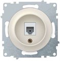 Розетка компьютерная 1-м СП Florence RJ45 кат.5E механизм беж. (1E20701301) OneKeyElectro 2172793 467455 - фото 16605653