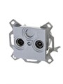 Розетка телевизионная проходная TV/R Levit 7дБ серебр. ABB 2CHH083607A6070 1312487 - фото 16606386