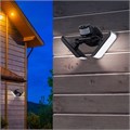Светильник садовый фасадный ERAFS020-42 2х50LED 600лм с двумя световыми панелями выносная солнечная батарея ЭРА Б0044490 562167 - фото 16606435