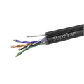 Кабель витая пара U/UTP кат.5E 4х2х24AWG solid Cu PE Out. T-FG8 Premium трос 305м (м) SUPRLAN 01-0308-1 13407476 - фото 16606470