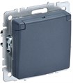 Розетка BRITE РСбш10-3-БрМ 16А IP20 с заземл. защ. шторки с крышкой механизм маренго IEK BR-R16-16-K35 1617426 - фото 16607237