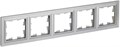 Рамка 5-м BRITE РУ-5-БрА алюм. IEK BR-M52-K47 1701806 - фото 16607576