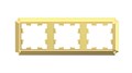 Рамка 3-пост. AtlasDesign Antique универс. зол. SE ATN101603 1775629 - фото 16607879