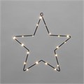 Фигура светодиодная подвесная"Звезда" на метал. каркасе тепл. бел. Neon-Night 501-057 1889645 - фото 16608288