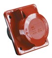 Розетка встраиваемая 16А 3P+E 380В IP44 ССИ-414 IEK PSR42-016-4 78344 - фото 16608300