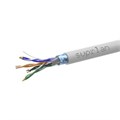 Кабель витая пара F/UTP кат.5E 4х2х24AWG solid Cu PVC Standard сер. (м) SUPRLAN 01-1031-1 227154 - фото 16609141