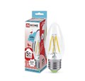 Лампа светодиодная LED-СВЕЧА-deco 5Вт свеча прозрачная 4000К нейтр. бел. E27 450лм 230В IN HOME 4690612007595 458658 - фото 16610142