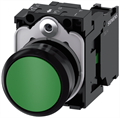 Кнопка 22мм круглая пластик зел. Siemens 3SU11000AB401BA0 528763 - фото 16610647