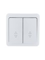 Переключатель проходной 2-кл. 2п ОП Viola 10А IP20 бел. LEZARD 751-0200-106 536601 - фото 16610731