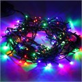 Гирлянда светодиодная "Нить" 10м 100LED 8 режимов зел. пр. 220В IP20 мультиколор ЭРА Б0041893 550920 - фото 16610846
