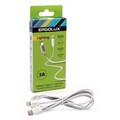 Кабель Type C-Lightning 3А 1.2м зарядка + передача данных бел. (коробка) ERGOLUX 15098 1747388 - фото 16612258