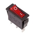 Выключатель клавишн. 250В 15А (3с) ON-OFF красн. с подсветкой (RWB-404; SC-791; IRS-101-1C) Rexant 36-2210 405017 - фото 16614316