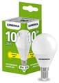Лампа светодиодная G45 10Вт шар 3000К E14 230В GENERICA LL-G45-10-230-30-E14-G 1647627 - фото 16616309