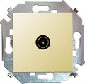 Розетка телевизионная одиночная TV СП Simon 15 винтов. зажим механизм сл. кость Simon 1591475-031 261169 - фото 16618144