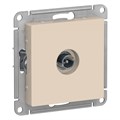 Розетка телевизионная оконечная TV AtlasDesign 1дБ механизм беж. SE ATN000291 1240215 - фото 16619381