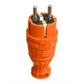 Вилка прямая с заземл. IP44 каучук оранж. TOKOV TKE-C10-KV-Z 1761977 - фото 16621209