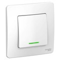 Переключатель проходной 1-кл. СП Blanca 10А IP20 (сх. 6) 250В с подсветкой бел. SE BLNVS010611 1210256 - фото 16623629