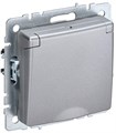 Розетка BRITE РСбш10-3-44-БрА 16А IP44 с заземл. защ. шторки с крышкой механизм алюм. IEK BR-R16-16-44-K47 1617429 - фото 16625112