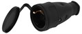 Розетка RX10-B-IP44 16А IP44 прямая с заземл. каучук черн. ЭРА Б0055418 1773109 - фото 16625705