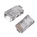 Разъем RJ45 8P8C кат.5E UTP (уп.100шт) PROCONNECT 05-1021-3 221583 - фото 16626882