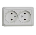 Розетка 2-м ОП Bolleto 7102 16А IP20 бел. ASD / IN HOME 4680005959822 464651 - фото 16627979