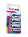 Элемент питания алкалиновый AA/LR6 BP-12 (блист.12шт) КОСМОС KOCLR6BL12 1683099 - фото 16629853