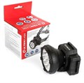 Фонарь аккумуляторный налобный LED5363 9LED 2 режима 220В пластик. черн. (бокс) Ultraflash 11257 321805 - фото 16631916